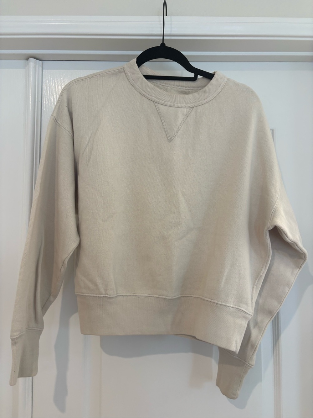 Buck mason- Women’s Crewneck Sweatshirt - Beige